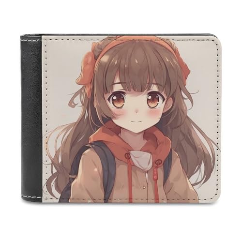 VFMNT Japan Anime Geldbörse Große Kapazität Leder Geldbörse Handy Clutch Reise Geldbörse für Männer Frauen Geschenk, Weiß, Einheitsgröße, weiß, Einheitsgröße, Geldbörse von VFMNT