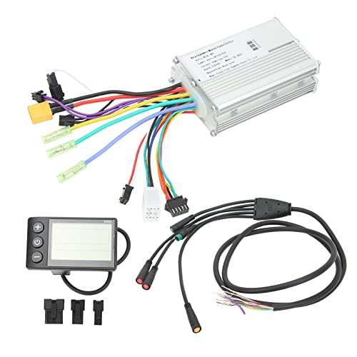 36V-48V 21A 1000W Motor Controller Kit Aluminiumlegierung mit Anzeigetafel FüR Elektrofahrräder Scooter Elektro Roller 36V-48V 21A 1000W Motor Controller Kit Aluminiumlegierung mit Anzeigetafel FüR Elektrofahrräder Scooter Elektro Roller von VGEBY