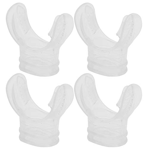 4 Stück Tauchbiss Mundstück, Silikonregler Komfort Biss Mundstück Schnorchel Mundstück für professionelles Tauchen Tauchen 4 Stück Tauchbiss Mundstück, Silikonregler Komfort Biss Mundstück Schnorchel Mundstück für professionelles Tauchen Tauchen von VGEBY