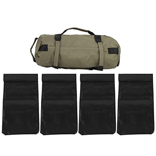 48 X 20 Cm Outdoor-Fitness-Gewichtheber-Sandsack, Gewichtsverstellbare Power-Taschen für Krafttraining von VGEBY