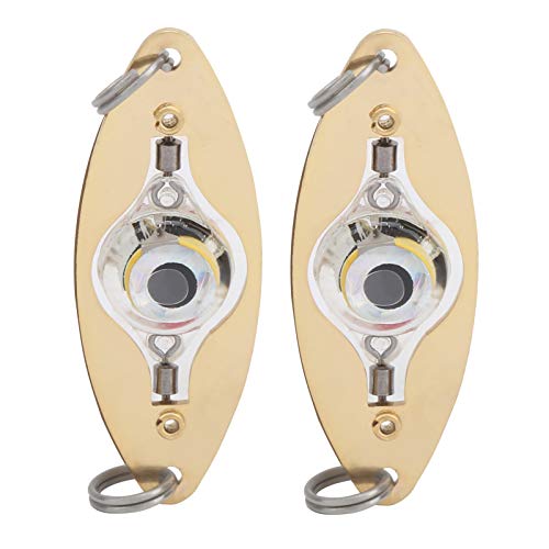 Angelköder Licht, 2Pcs Wasserdicht und Langlebig LED LED Köder Licht Augenform Bunte Blinklicht Köder Unterwasser Köder Lampe Angelköder Licht, 2Pcs Wasserdicht und Langlebig LED LED Köder Licht Augenform Bunte Blinklicht Köder Unterwasser Köder Lampe von VGEBY