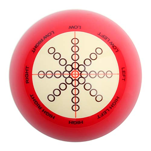 Billard-Trainings-Queueball, Billard- und Pool-Billardkugeln Billard-Pool-Ball-Praxis-Trainingshilfe-Zubehör Billard-Trainings-Queueball, Billard- und Pool-Billardkugeln Billard-Pool-Ball-Praxis-Trainingshilfe-Zubehör von VGEBY