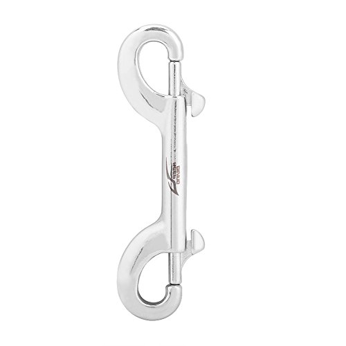 VGEBY Karabinerhaken mit Drehgelenk, Edelstahl Karabiner Haken Double End Bolt Snap für Hundeleine Pet Ketten Tauchen VGEBY Karabinerhaken mit Drehgelenk, Edelstahl Karabiner Haken Double End Bolt Snap für Hundeleine Pet Ketten Tauchen von VGEBY