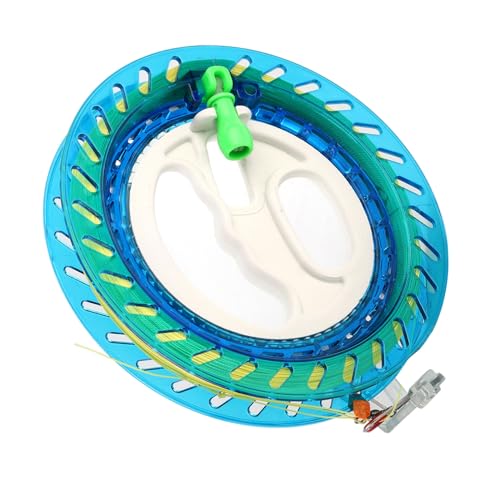 Drachenrolle, Blauer Griff Flying Winder Tool Outdoor Drachen Zubehör mit 200 Meter Schnur Outdoor-Unterhaltung Für Kinder Drachenrolle, Blauer Griff Flying Winder Tool Outdoor Drachen Zubehör mit 200 Meter Schnur Outdoor-Unterhaltung Für Kinder von VGEBY