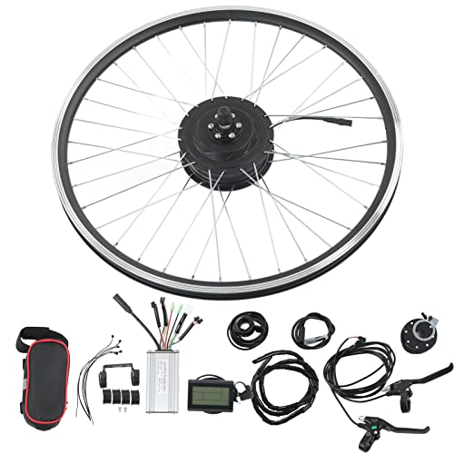 Fahrrad-Motorrad-Kit, 36 V 500 W Fahrrad-Motorrad-Kit Modifiziertes Bürstenloses Zahnmotor-Kit mit LCD3-Panel-Konfiguration(27.5in) Elektrische Fahrräder von VGEBY