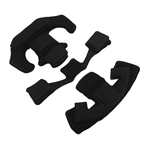 Helmpolsterset, Fahrradhelm-Schwammpolster, Helmschutzmatte, Weiches Com-Helmschaumpolster, Tragbares Schaumstoffpolster für Universelle Motorrad-, Roller-, Fahrrad- und Helmpolsterset, Fahrradhelm-Schwammpolster, Helmschutzmatte, Weiches Com-Helmschaumpolster, Tragbares Schaumstoffpolster für Universelle Motorrad-, Roller-, Fahrrad- und von VGEBY