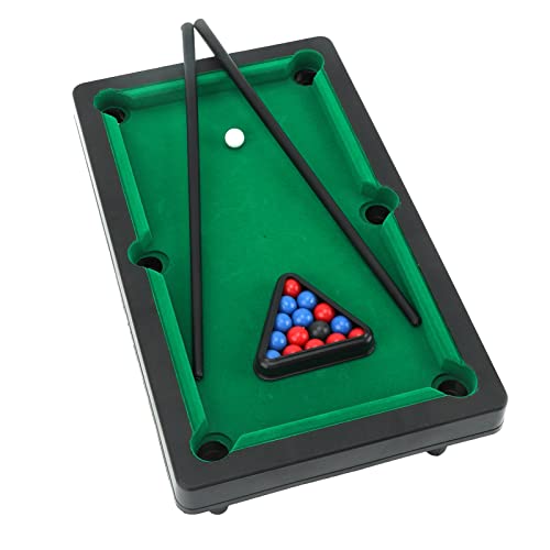 Mini-Billardtisch, Miniatur-Billardspiel-Set, Billard-Billard-Spielset für Desktop-Dekoration, Ornament für, Mini-Billardtisch, Miniatur-Billardspiel-Set, Billard-Billard-Spielset für Desktop-Dekoration, Ornament für, von RiToEasysports