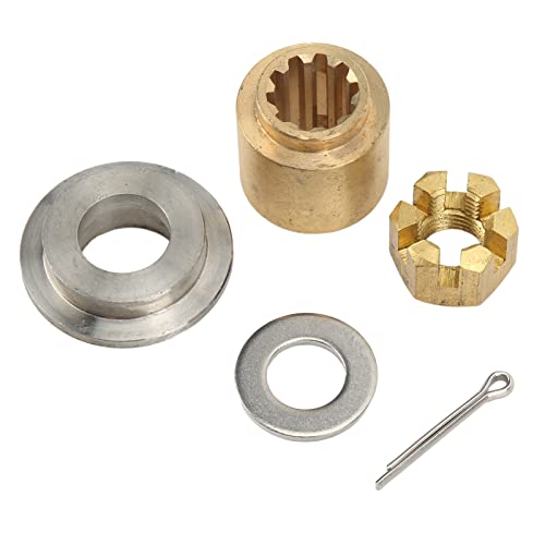 Propeller-Hardware-Kit, Verschleißfestigkeit Propeller-Installations-Hardware-Kit Druckscheibe, Buchse, Unterlegscheibe, Mutter, Splint Geeignet für 2-Takt-Außenbordmotoren mit 20 Bis 30 PS Rudern Propeller-Hardware-Kit, Verschleißfestigkeit Propeller-Installations-Hardware-Kit Druckscheibe, Buchse, Unterlegscheibe, Mutter, Splint Geeignet für 2-Takt-Außenbordmotoren mit 20 Bis 30 PS Rudern von VGEBY