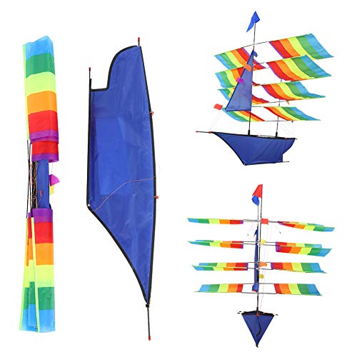 Segelboot-DrachenSegelboot-Fliegender Drachen3D-Segelboot-Drachen,Segelboot-DrachenDrachen für ErwachseneFliegender DrachenSegelboot-Fliegender DrachenDrachen von VGEBY