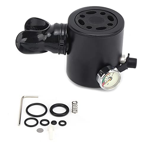 Tauch-Atemregler, 0.5L Scuba Sauerstoff-Zylinderkopf-Entlüftungsventil-Adapter Zum Tauchen Unterwasser-Atmung mit Atemregler Scuba Tauchen Tauch-Atemregler, 0.5L Scuba Sauerstoff-Zylinderkopf-Entlüftungsventil-Adapter Zum Tauchen Unterwasser-Atmung mit Atemregler Scuba Tauchen von VGEBY