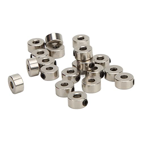 VGEBY 20 teiliges Silber Edelstahl Fahrwerksstopper Set Radmanschette 3.1 Mm für Ferngesteuertes Starrflüglermodell VGEBY 20 teiliges Silber Edelstahl Fahrwerksstopper Set Radmanschette 3.1 Mm für Ferngesteuertes Starrflüglermodell von VGEBY