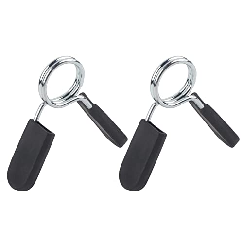 VGEBY 2er Set Federverschlüsse, 25mm Hantel Hantelverschlüsse Schnellverschluss Hantel Sicherung Hantelstange Federclip Verschluss Barbell Halsbänder Feststeller VGEBY 2er Set Federverschlüsse, 25mm Hantel Hantelverschlüsse Schnellverschluss Hantel Sicherung Hantelstange Federclip Verschluss Barbell Halsbänder Feststeller von VGEBY