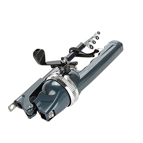 Angelrutenrollenkombinationen, Integrierte Angelrute und Beiliegendes Reel Tackle Folding Zubehör Zusammenklappbar Teleskop Angelrute mit Spinnrollen Kit Angelrutenrollenkombinationen, Integrierte Angelrute und Beiliegendes Reel Tackle Folding Zubehör Zusammenklappbar Teleskop Angelrute mit Spinnrollen Kit von VGEBY