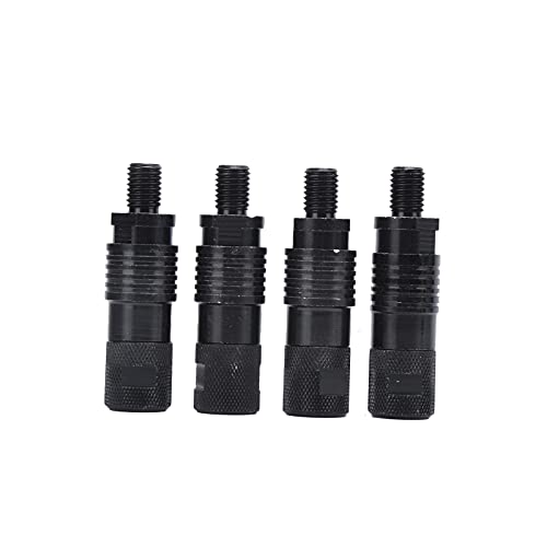 VGEBY Angelrute Bissanzeiger Rutenhalter,4pcs Angeln Karpfenangeln Alarme und Rod Pod Bank Sticks Zubehör Männlich Schnellanschluss Gartenschlauchfittings von VGEBY