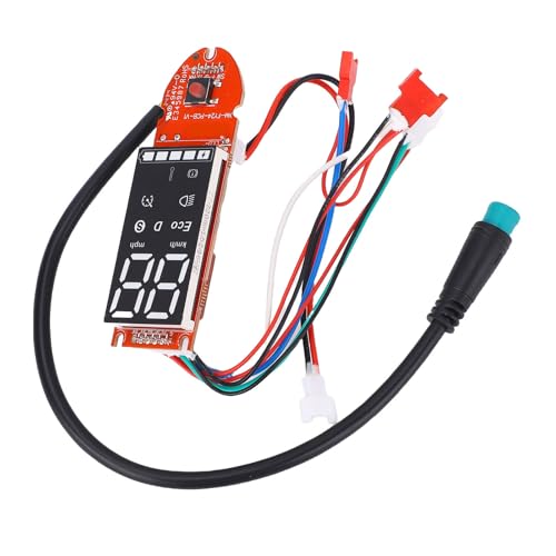 VGEBY Elektroroller-Armaturenbrett, Metallroller-Ersatz-Platine mit Klarer Datenanzeige FüR Elektroroller-ZubehöR Im Freien Elektro Roller VGEBY Elektroroller-Armaturenbrett, Metallroller-Ersatz-Platine mit Klarer Datenanzeige FüR Elektroroller-ZubehöR Im Freien Elektro Roller von VGEBY