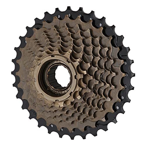 VGEBY Freilaufrad für Fahrräder, Keine Verformung, 9 Gänge, 13 – 32 T, Verschleißfestigkeit, Freilauf, Stahl, Gewinde, Schwungrad für Fahrräder, praktische Teile für Freilauf VGEBY Freilaufrad für Fahrräder, Keine Verformung, 9 Gänge, 13 – 32 T, Verschleißfestigkeit, Freilauf, Stahl, Gewinde, Schwungrad für Fahrräder, praktische Teile für Freilauf von VGEBY