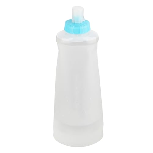 VGEBY Faltbarer Wasserflasche, 1 L Faltbare Trinkflaschen Soft Flask Großes Fassungsvermögen, Tragbare TPU Sportflasche Zum Laufen, Wandern VGEBY Faltbarer Wasserflasche, 1 L Faltbare Trinkflaschen Soft Flask Großes Fassungsvermögen, Tragbare TPU Sportflasche Zum Laufen, Wandern von VGEBY