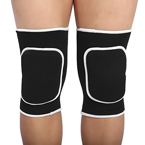 VGEBY Kniebandage Elastischer Kniestützer für Erwachsene und Kinder Schutz bei Volleyball Basketball Laufen Joggen Sport Schwarz VGEBY Kniebandage Elastischer Kniestützer für Erwachsene und Kinder Schutz bei Volleyball Basketball Laufen Joggen Sport Schwarz von VGEBY