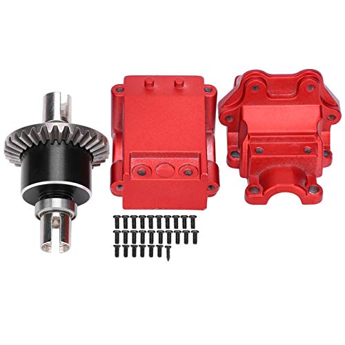 VGEBY RC Differential und Getriebe, 1/14 Metalldiff Gear Kit Kompatibel mit WLtoys 144001 Fernbedienungs Auto von VGEBY
