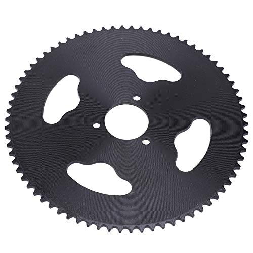 VGEBY Stahl Kettenrad T8F 74T Zahn 30MM Schwarz Stahl Langlebiges Motorrad Ersatzzubehör VGEBY Stahl Kettenrad T8F 74T Zahn 30MM Schwarz Stahl Langlebiges Motorrad Ersatzzubehör von VGEBY