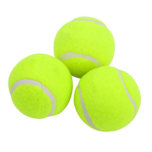 Tennisbälle, 3 Stück Tennisball Hohe Elastische Ausbildung Tennisball Wettbewerb Unterhaltung Tennis Zubehör Tennisbälle, 3 Stück Tennisball Hohe Elastische Ausbildung Tennisball Wettbewerb Unterhaltung Tennis Zubehör von VGEBY