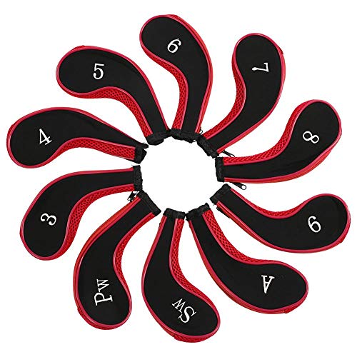 VGEBY1 Golf Head Covers, Golf Head Covers Driver Fit für alle Golf-Marken(rot) von VGEBY