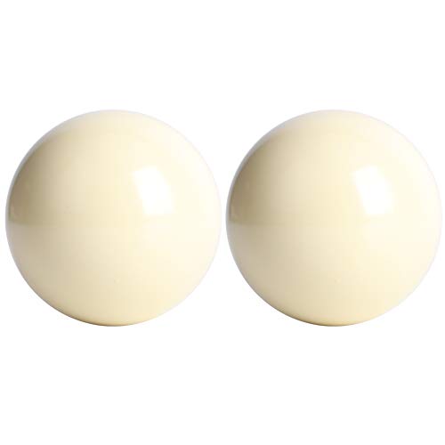 Weiße Billardkugeln, 2 Stück, Billard- und Pool-Billardkugeln Standard-Snooker-Billardtisch-Trainingskugeln Queuekugel 5,72 Cm Billardkugel Weiße Billardkugeln, 2 Stück, Billard- und Pool-Billardkugeln Standard-Snooker-Billardtisch-Trainingskugeln Queuekugel 5,72 Cm Billardkugel von VGEBY
