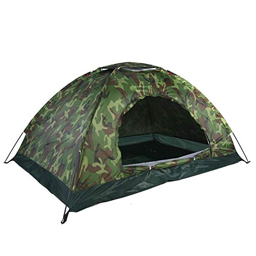 VGEBY1 2-Personen-Zelt, wasserdichtes Kuppelzelt für Camping mit Abnehmbarer Regenfliege und Tragetasche für Outdoor-Wandern Familienzelt von VGEBY1