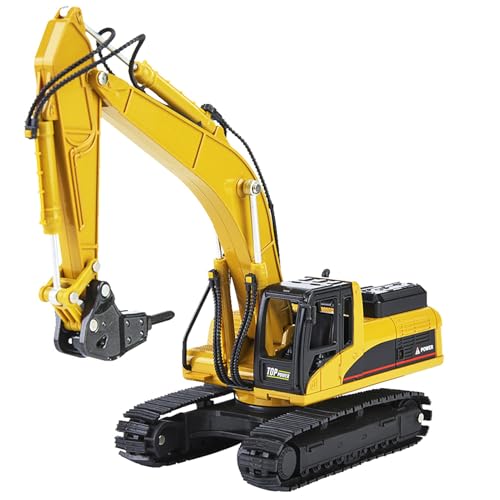 VGEBY1 Bagger Spielzeug für Kinder, Baustellen Fahrzeuge Montage Construction Bagger Modellauto Spielzeug 1:50 Legierungstechnik BAU Auto Fahrzeug Spielzeug Bagger VGEBY1 Bagger Spielzeug für Kinder, Baustellen Fahrzeuge Montage Construction Bagger Modellauto Spielzeug 1:50 Legierungstechnik BAU Auto Fahrzeug Spielzeug Bagger von VGEBY1