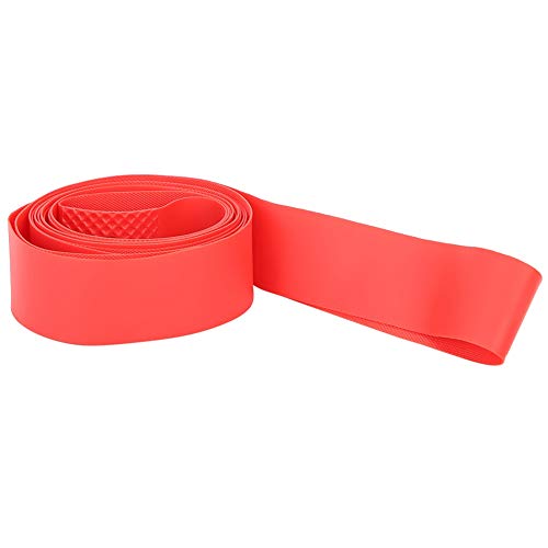 VGEBY1 Fahrrad Felgenband, PVC Reifen Rim Tape Felgenband Reifenschutz Pad Liner Mountainbike MTB Rennrad Zubehör(20 inch-Rot) von VGEBY1