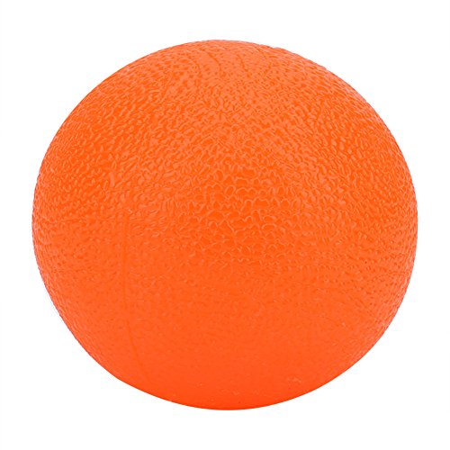 Hand Therapie Ball, Silikon Griffball Stressbälle Fingerball Trainingsball Trainer Übungs Bälle für Finger Stärke Übungs Stressabbau(Orange) von VGEBY