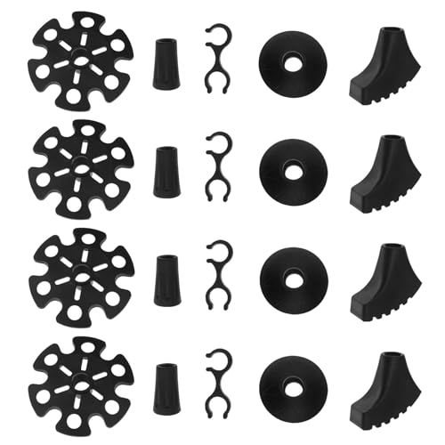 VGOL 20pcs Wanderstöcke Zubehör Wanderstock Zubehör Trekkingstock Zubehör Kletterstock Zubehör Ersatz Trekkingstock Schutzzubehör VGOL 20pcs Wanderstöcke Zubehör Wanderstock Zubehör Trekkingstock Zubehör Kletterstock Zubehör Ersatz Trekkingstock Schutzzubehör von VGOL