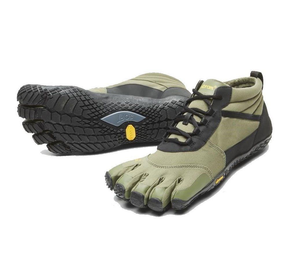 VIBRAM FiveFingers V-Trek Insulated Men Military/Black Barfußschuh von VIBRAM FiveFingers