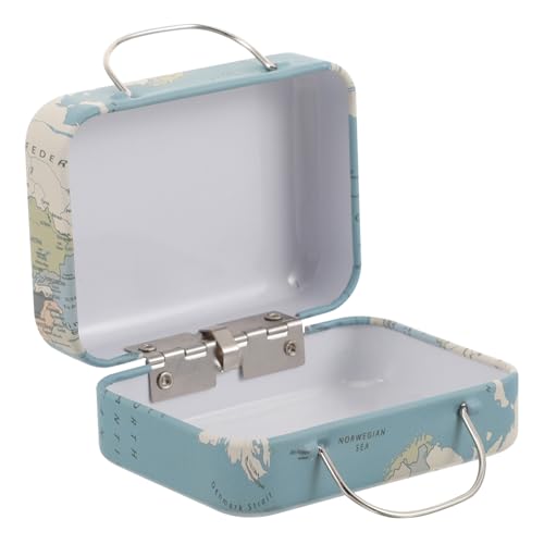 Retro-Minikoffer Storage Boxes schmuckkästchen schmuckkastchen kartenschachtel Kosmetik Keksdose geschenkkarton geschenkboxen Partytaschen Organizer für falsche Wimpern Eisen VICASKY von VICASKY