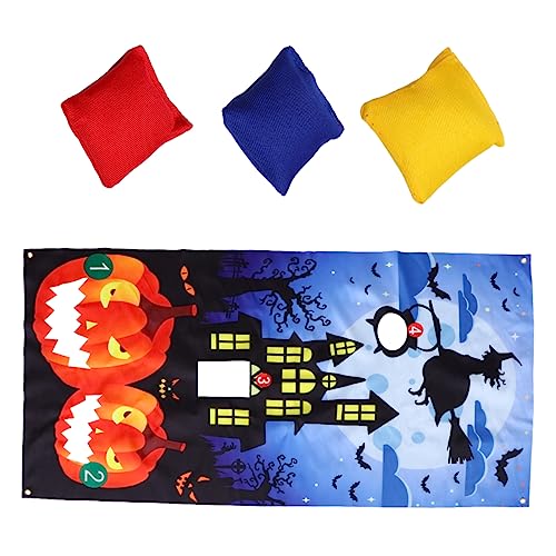 VICASKY 1 PC Benutzerdefinierte Lustige Werfen Sandsäcke Spiel Flagge Halloween Toss Spiel Banner von VICASKY