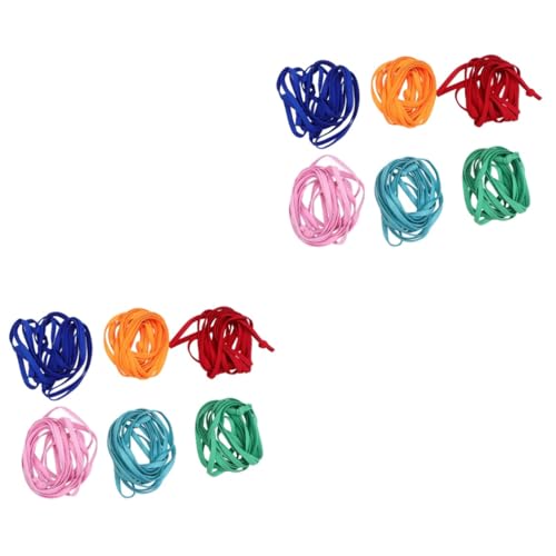 VICASKY 12 Stk Seilspringen für Kinder Springseil für Fitness Seilspringen trainieren Sprungspiel für Kinder Stretchseil sportgeräte sport geräte elastische Seile binden Geschenk Gummiband von VICASKY