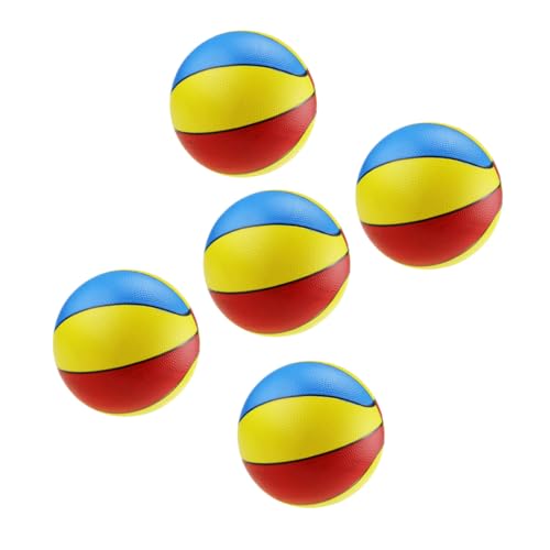 VICASKY 15 Stück Aufblasbarer Basketball Outdoor Sommerspielzeug Pool Schwimmbälle Außenspiele Für Kinder Mini Strandbälle Kinder Strandbälle Aufblasbares Poolspielzeug Für Kinder von VICASKY