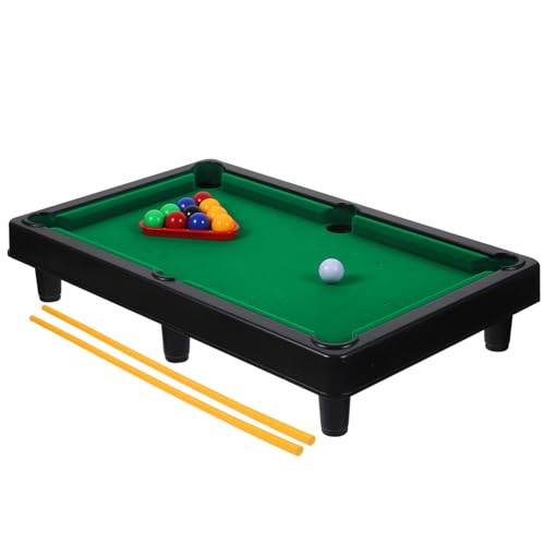 VICASKY 3 Sätze Mini-tischbillard Lernspielzeug Für Kinder Mini-Spielzeug Kleines Billardspiel Poolzubehör Billard Mini-billardtisch Tisch-billardspiel Desktop-Spielzeug Miniatur-Billard von VICASKY