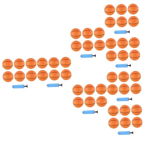 VICASKY 8 Sätze Aufblasbares Spielzeug Basketball Kinderspielset Sport Strandbälle Sportball Aufblasbarer Basketballball Strandbälle Für Kinder Basketballspielzeug Massenspielzeug Für von VICASKY