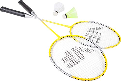 VICFUN Hobby Badminton Set Basic, Gelb, One size, 796/0/0 von VICFUN