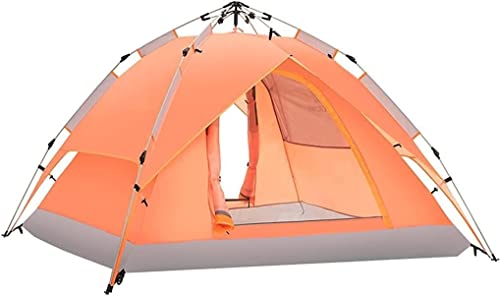Campingzelt Faltbares automatisches, sofort tragbares Kuppelzelt, winddichtes, wasserdichtes und atmungsaktives Pop-Up-Zelt für den Außenbereich für 3–4 Personen von VICIYOO