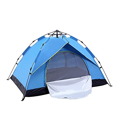 Familienzelt Outdoor-Zelt Atmungsaktives wasserdichtes Campingzelt mit One-Touch-Finish Faltbares Kletterzelt Outdoor-Zelt von VICIYOO