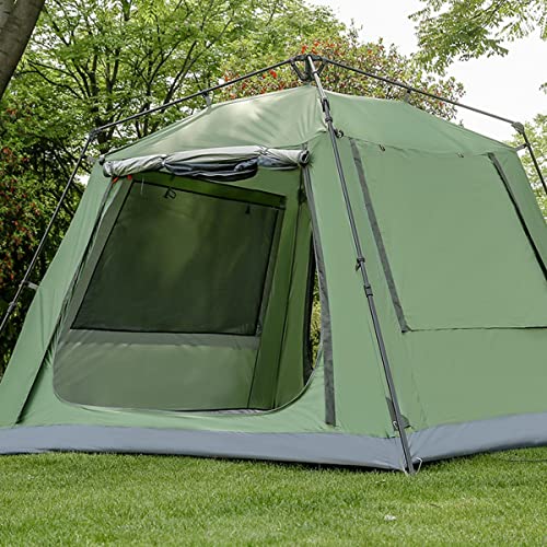 Sonnenschutzzelt PU3000MM Zelt für Camping für 4–6 Personen, Pop-up-Zelt, tragbares Strandzelt, Garten-Sonnenschutzpavillons, für Picknick, Wandern und Reisen von VICIYOO
