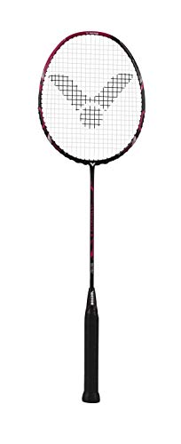 VICTOR Badmintonschläger Ultramate 8,Damenschläger, pink schwarz, 087/0/9, schwarz/magenta, 68 cm von VICTOR