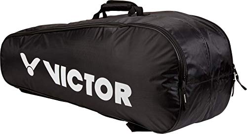 VICTOR Schlägertasche Doublethermobag Badminton Tennis Squash Tasche schwarz von VICTOR