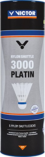 VICTOR Ball Shuttle 3000-Schnell Badminton-nylonball, Blau/Weiß, 6er Dose VICTOR Ball Shuttle 3000-Schnell Badminton-nylonball, Blau/Weiß, 6er Dose von VICTOR
