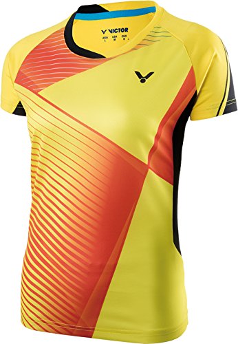 Victor Damen Games Female gelb 6357-XL Shirt, XL von VICTOR