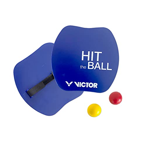 VICTOR Federball Badminton Freizeit Strand Brettschläger HITBALL SET - 742/0/0 von VICTOR