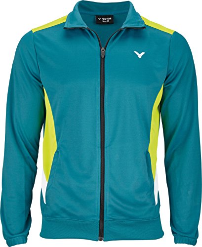 VICTOR Herren TA Jacket Team 3687 Trainingsjacke, Petrol, XL von VICTOR