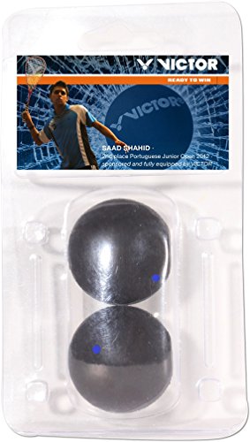 VICTOR Squashball Blister, Blau, 170/2/0 von VICTOR